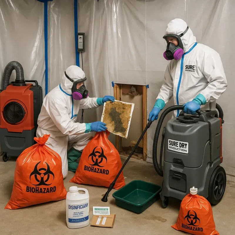 Contaminated Water Handling Protocols process in Charlemont, MA