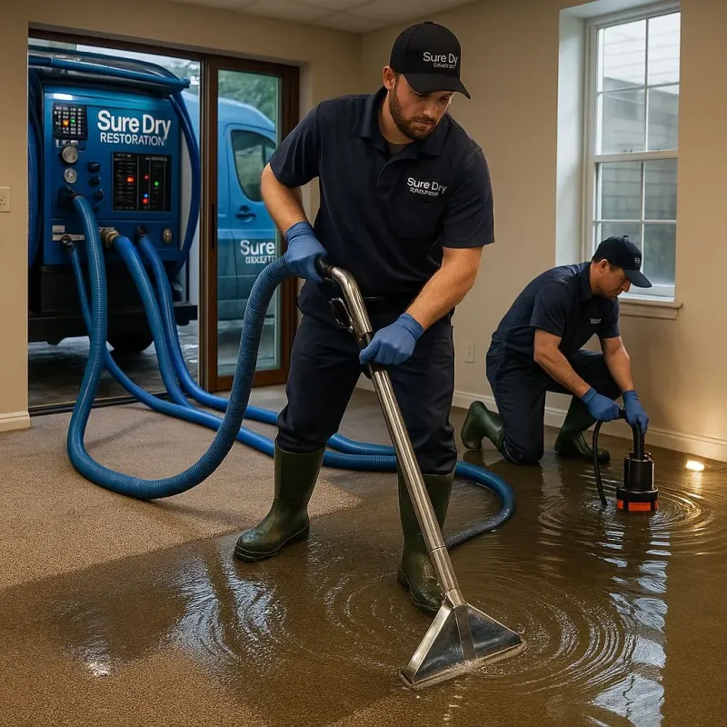 Water Extraction and Removal process in Charlemont, MA